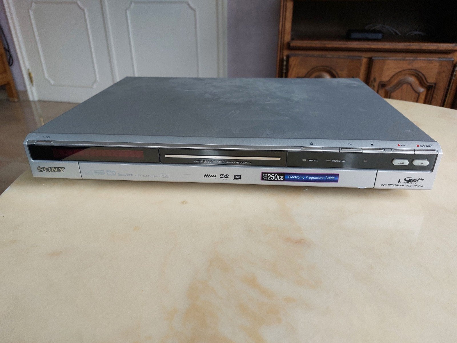 sony RDR-HX925, TV, Hi-fi & Vidéo, Lecteurs DVD, Enlèvement, Sony