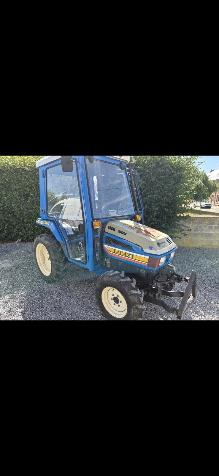 iseki 318 4x4, Autres marques, Jusqu'à 2500, Jusqu'à 80 ch, Enlèvement