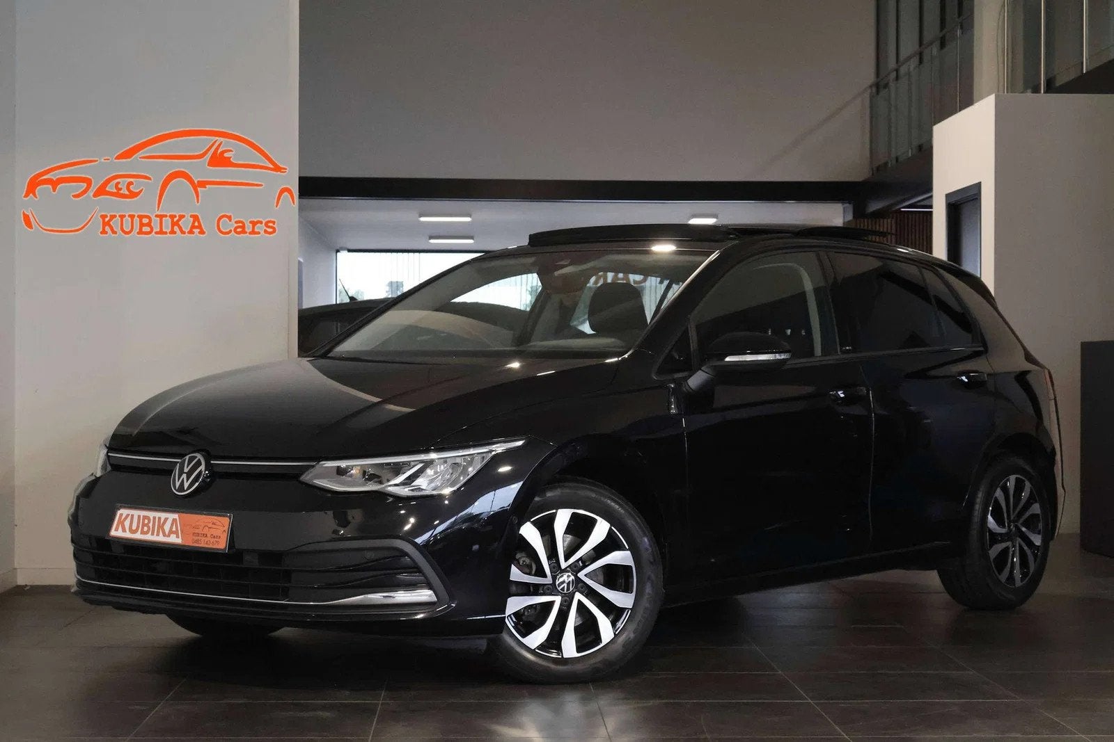 Volkswagen Golf Golf 1.0 eTSI DSG Active ACC Open Dak LijnA, Auto's, Automaat, Stof, Gebruikt, Zwart