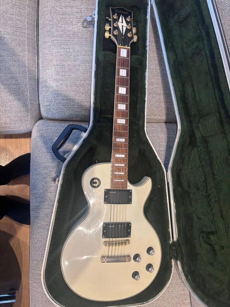 Richwood Les Paul gitaar, Musique & Instruments, Enlèvement, Utilisé, Solid body, Autres marques