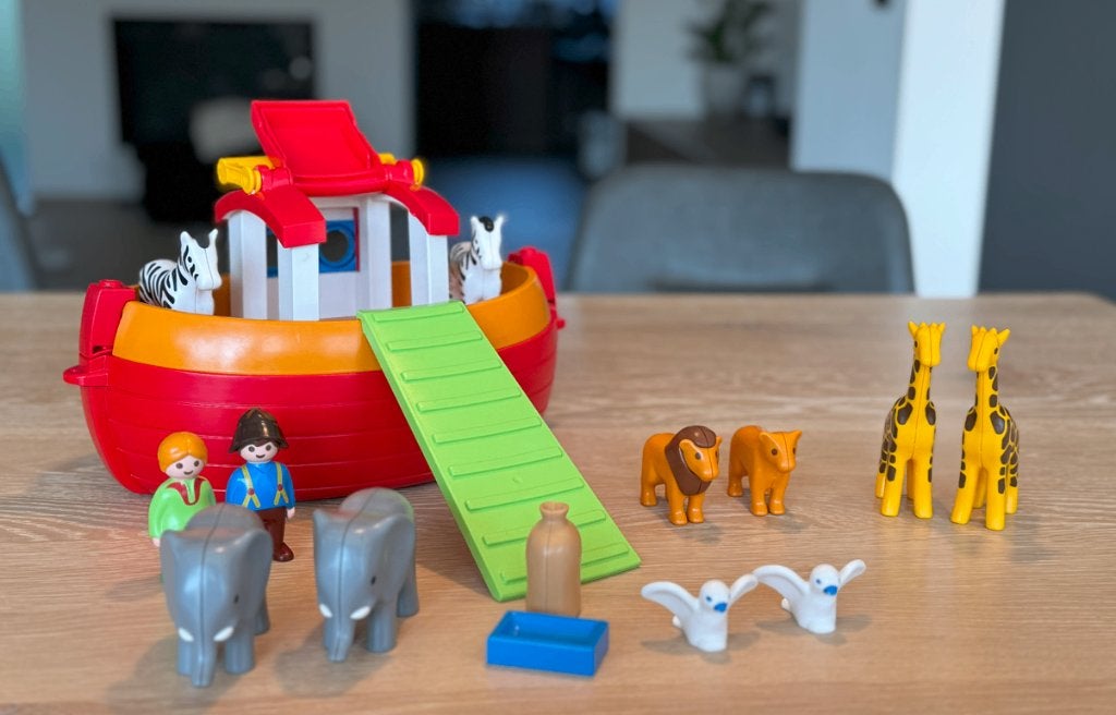 Playmobil 6765 - vervoerbare ark van Noach,, Ophalen, Gebruikt, Complete set