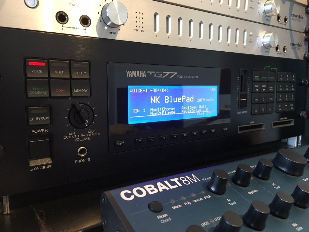 YAMAHA TG77 - SYNTHÉTISEUR VINTAGE, Enlèvement ou Envoi, Comme neuf, Yamaha