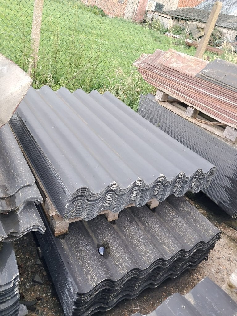 18 Golfplaten van 1.53m lang asbestvrije nieuw, Doe-het-zelf en Bouw, Ophalen