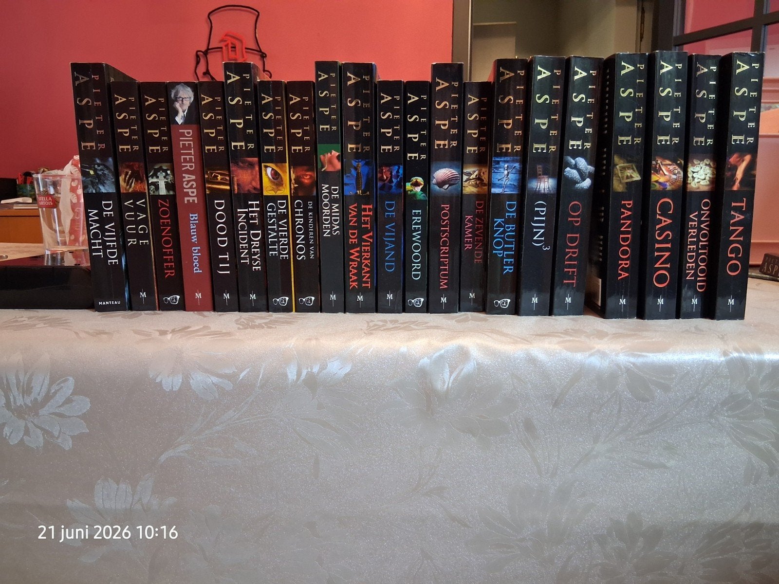 Pieter aspe 41 stuks, Boeken, Ophalen