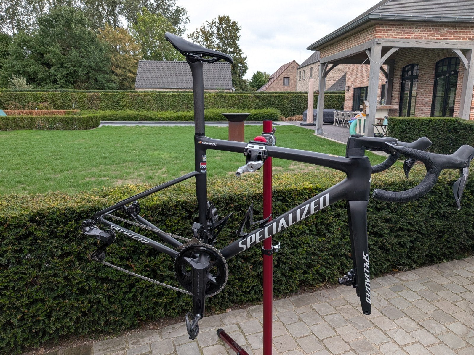 Specialized Tarmac Pro SL8, Fietsen en Brommers, Overige merken, Gebruikt, Carbon, 10 tot 15 versnellingen