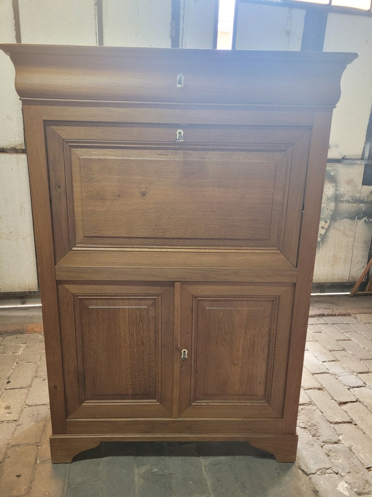 Bureau en chêne massif