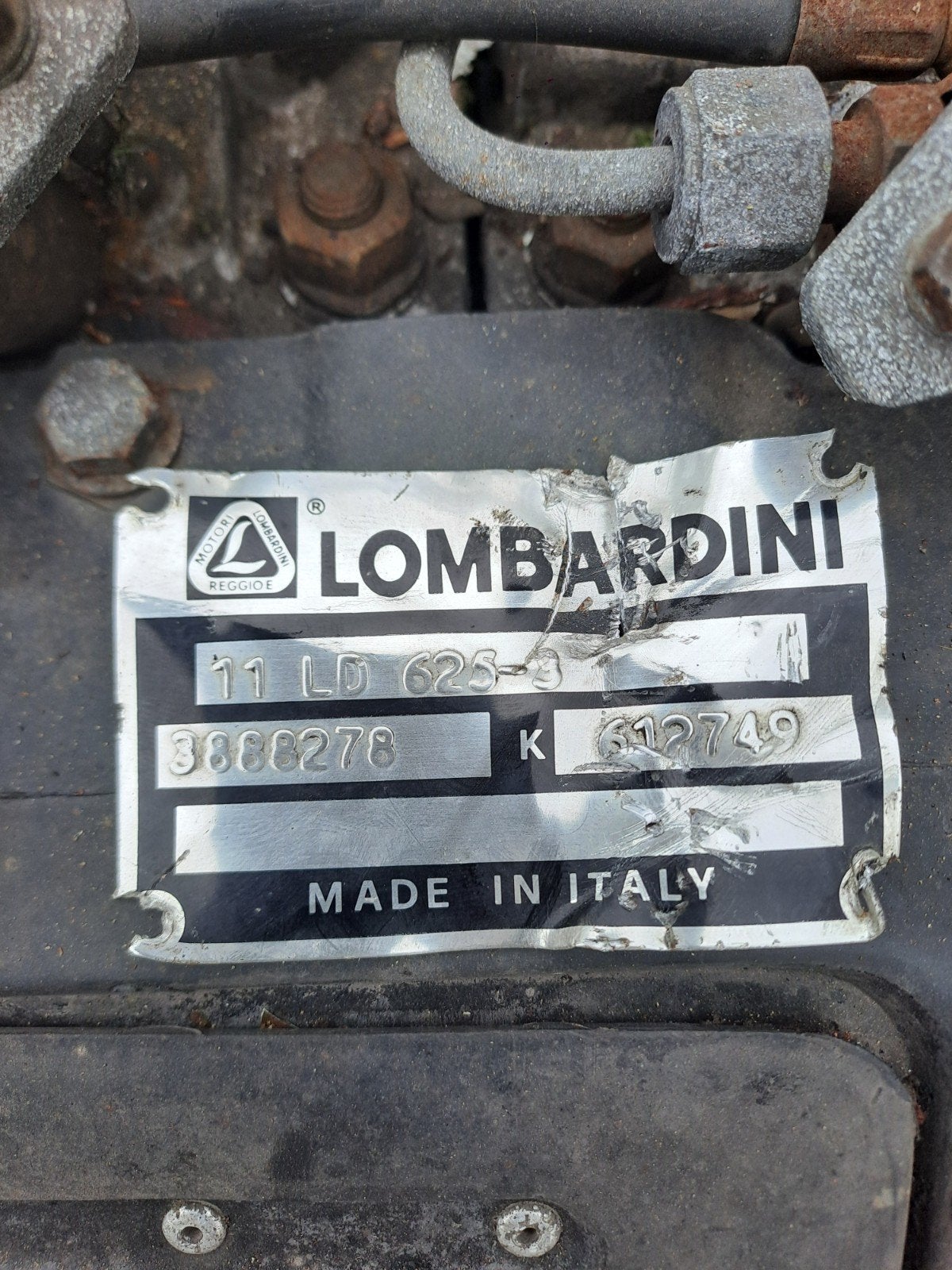 Lombardini motor, Enlèvement
