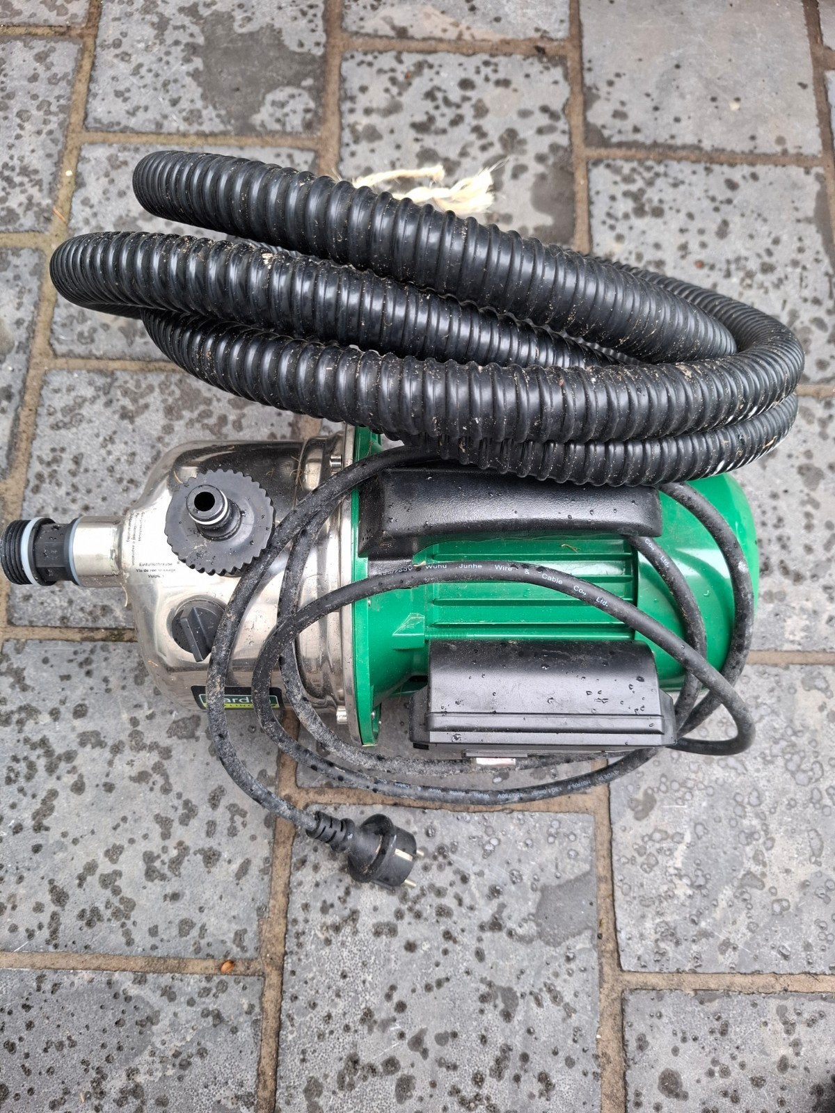 Waterpomp, Enlèvement ou Envoi