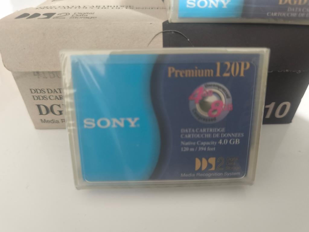 lot de 20 cassettes sony dds2 dat premium 120p, Cd's en Dvd's, Cassettebandjes, 2 t/m 25 bandjes, Overige genres, Ophalen of Verzenden
