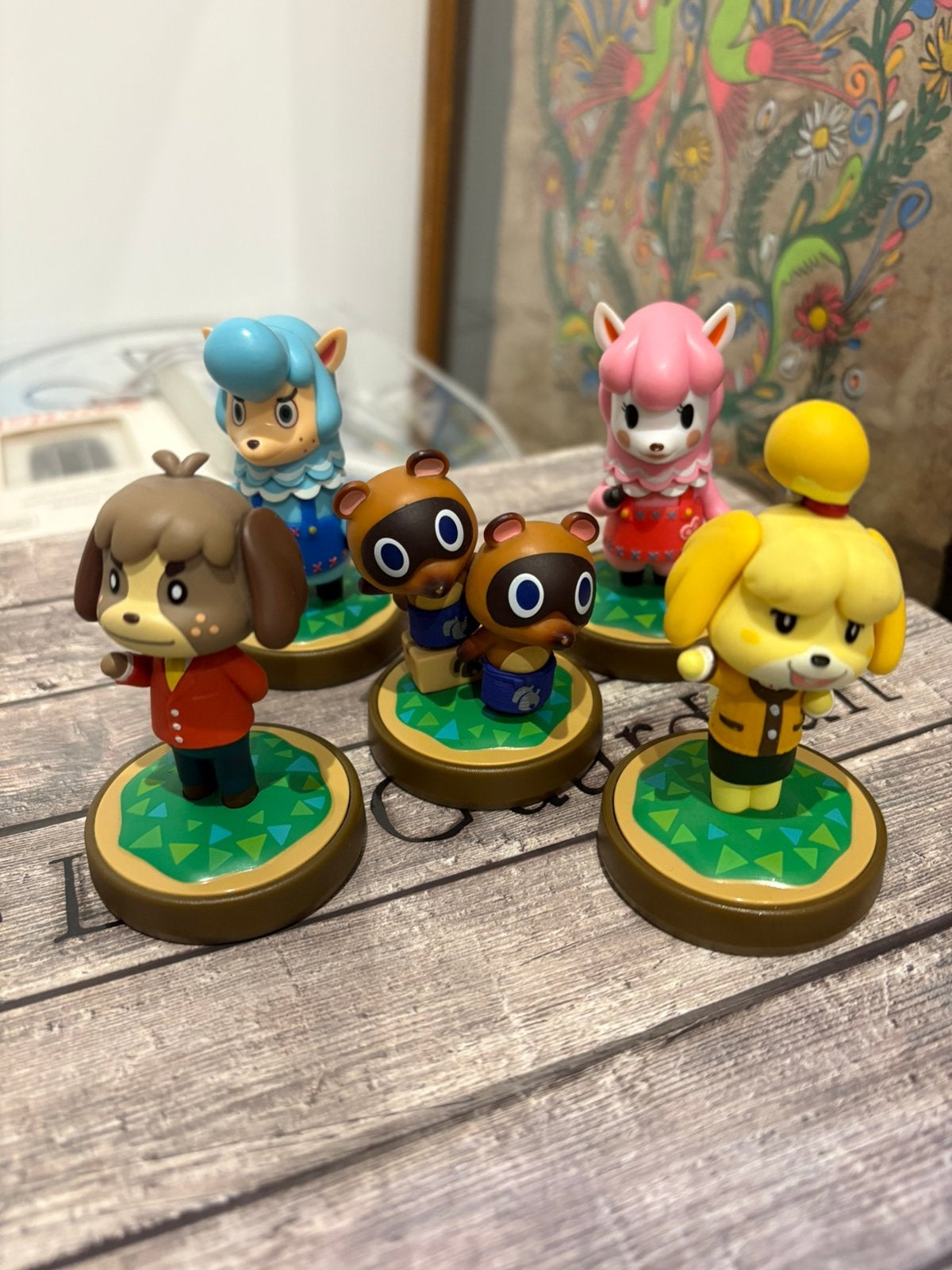 5 x Amiibos Animal Crossing, Enlèvement ou Envoi, Comme neuf