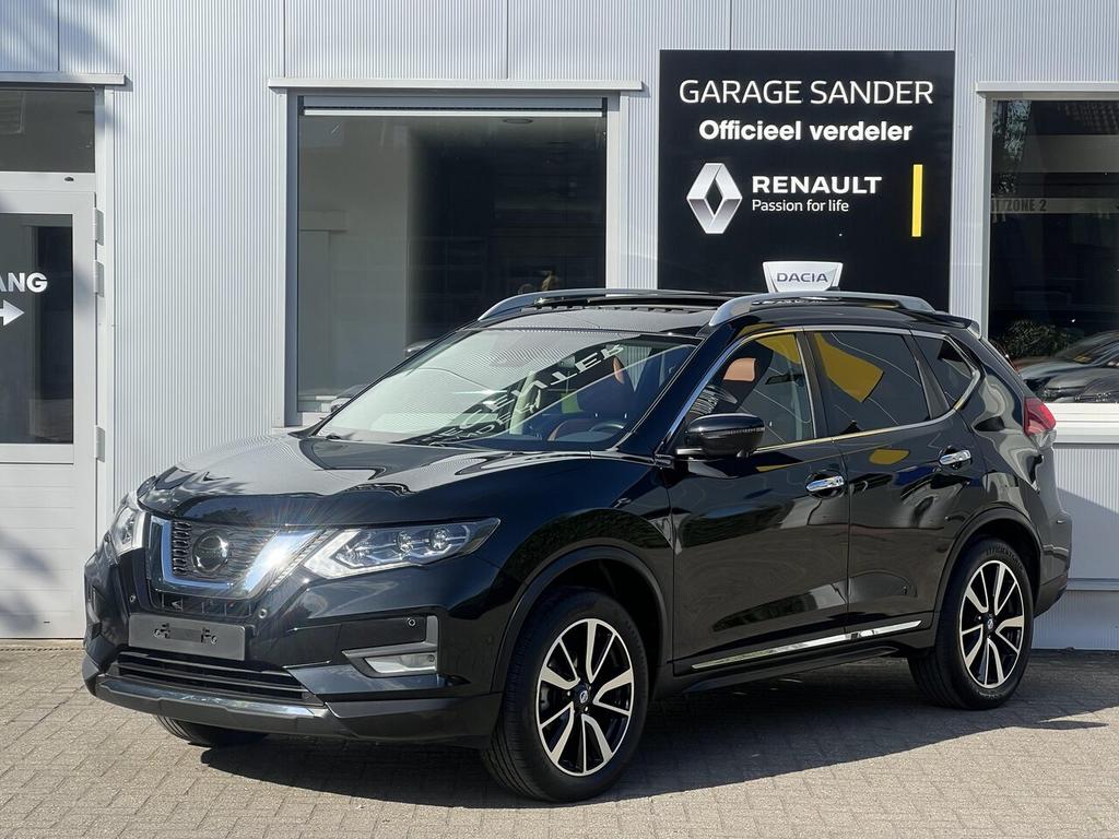 Nissan X-Trail 1.3 TEKNA 160 Pk Automaat ** Full Option **, Auto's, Euro 6, 4 cilinders, 0 kg, Zwart