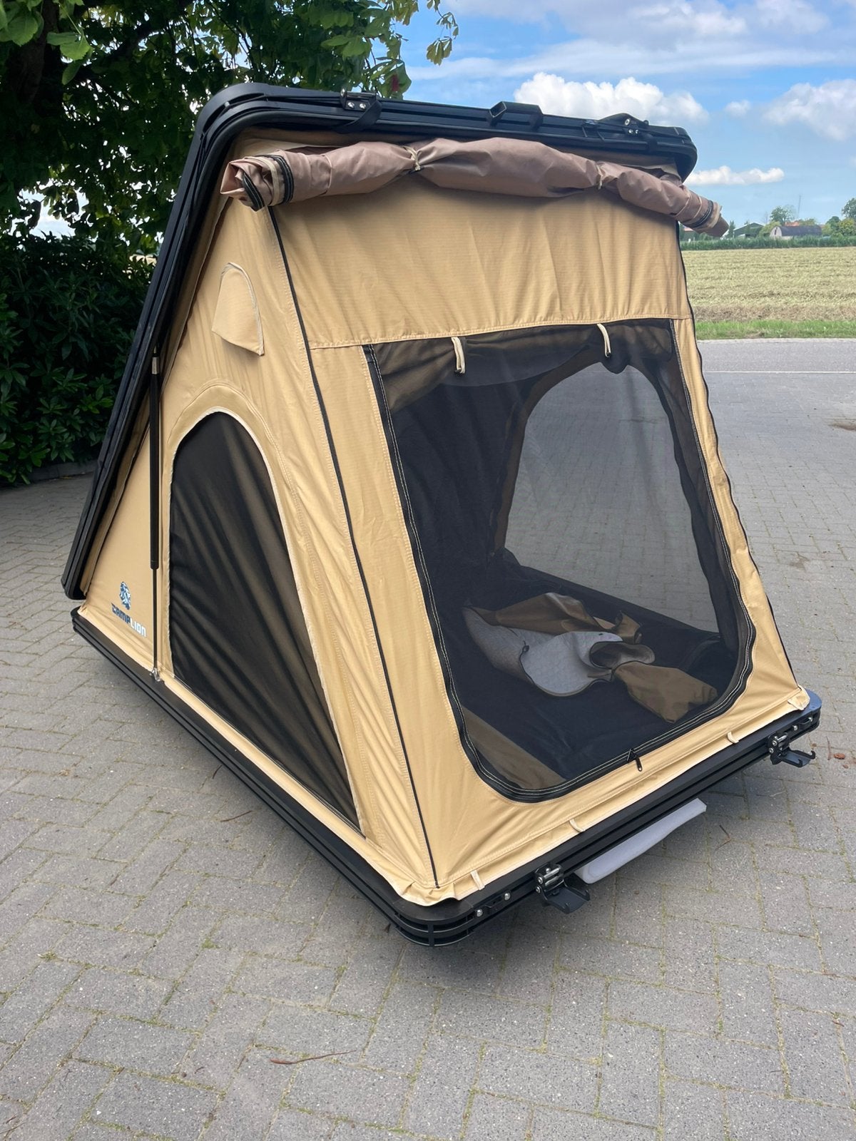 CAMPLION Hardshell Daktent + isolatie + ladder + Garantie, Ophalen of Verzenden, Nieuw, Tot en met 2