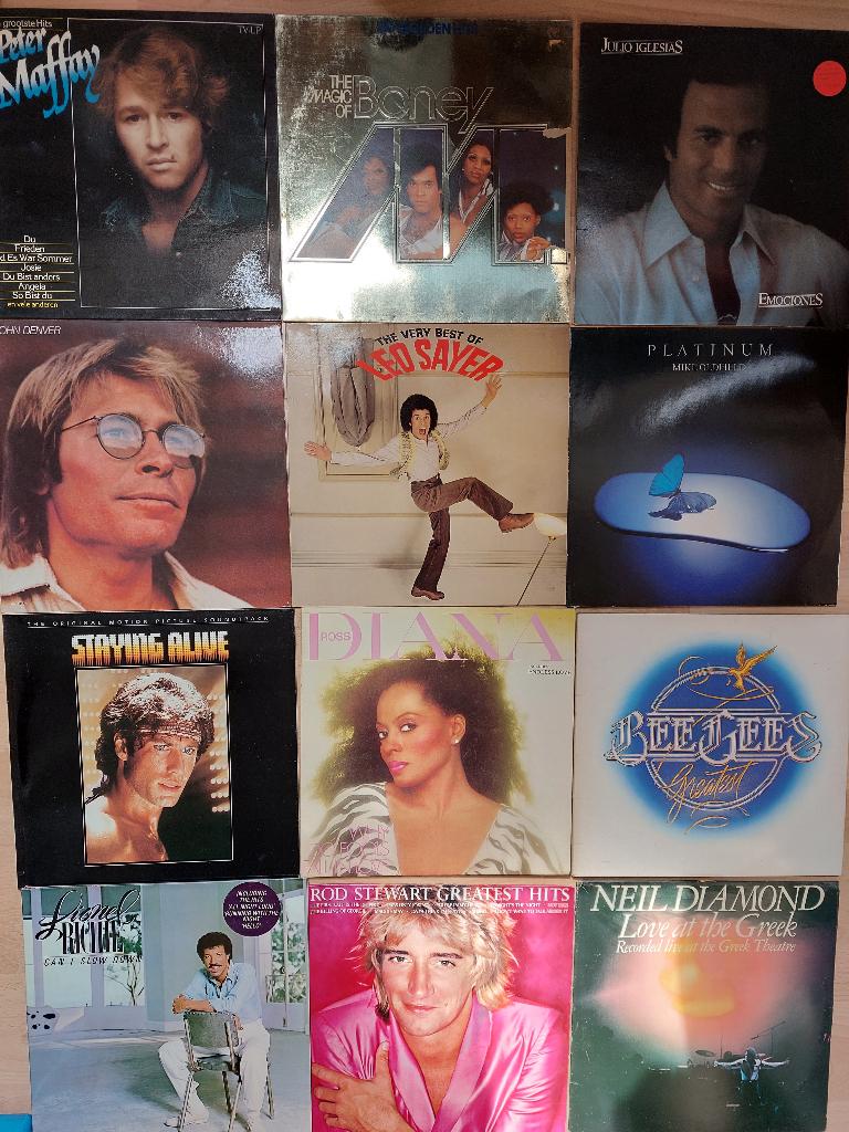 vinylplaten, Ophalen, Zo goed als nieuw