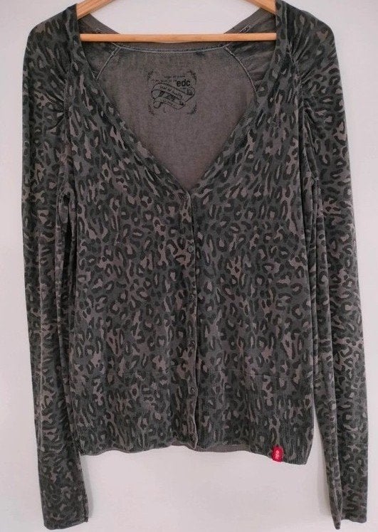 Prachtig leopard vestje Esprit EDC medium/Smal, Kleding | Dames, Truien en Vesten, Maat 38/40 (M), Ophalen of Verzenden, Zo goed als nieuw