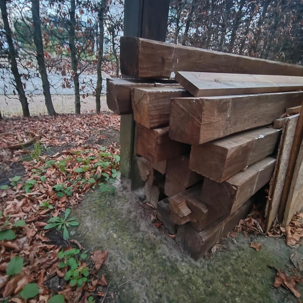 Poutres en bois massif, Bricolage & Construction, Enlèvement