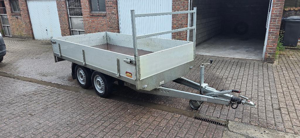 Plateau aanhangwagen, mtm 1500kg, Ophalen, Gebruikt