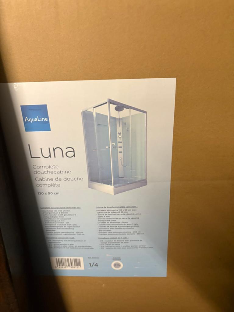 Nieuwe douchecabine - nog in verpakking, Huis en Inrichting, Badkamer | Complete badkamers, Ophalen, Nieuw