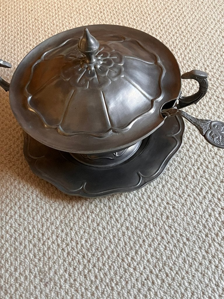 Soupière en Étain de Presles – 92% – 4,3 kg, Enlèvement