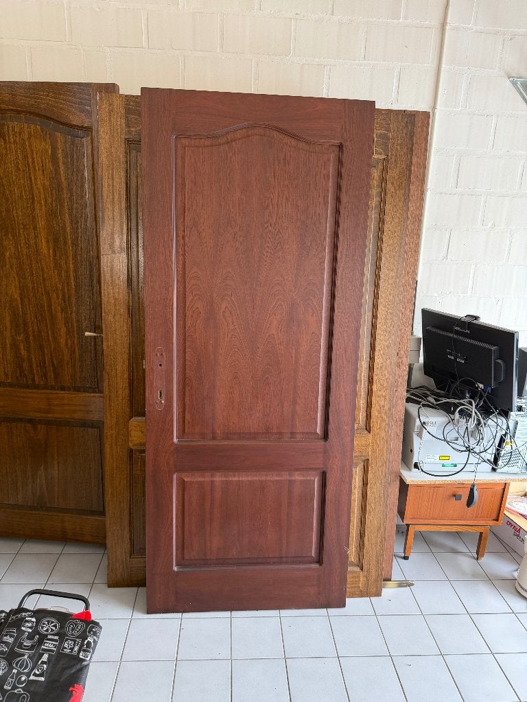 Massieve deuren, Ophalen, Gebruikt, Hout, Binnendeur