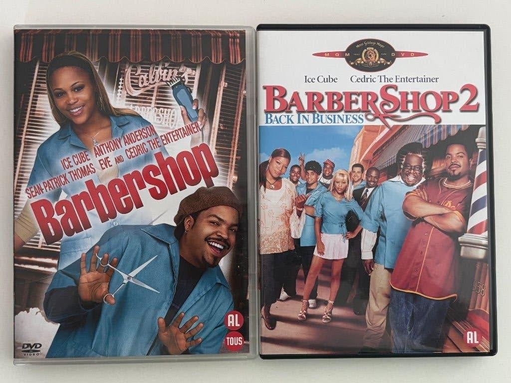 DVD Barbershop 1 + 2 (2002) Ice Cube Credric The Entertainer, Ophalen of Verzenden, Engels, Nederlands