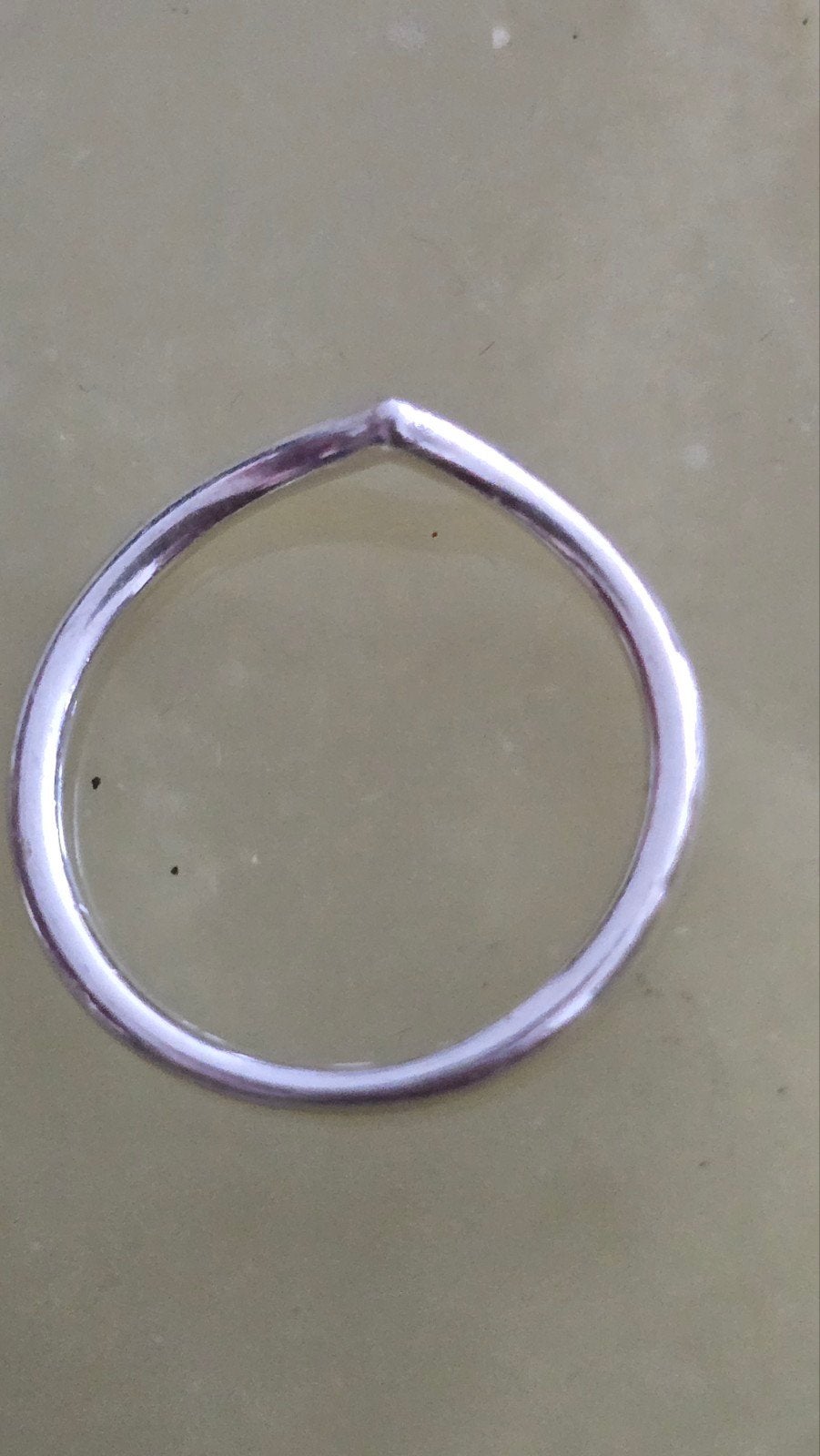 mooie merk zilver ring gestempeld, Ophalen of Verzenden, Zilver, Zilver
