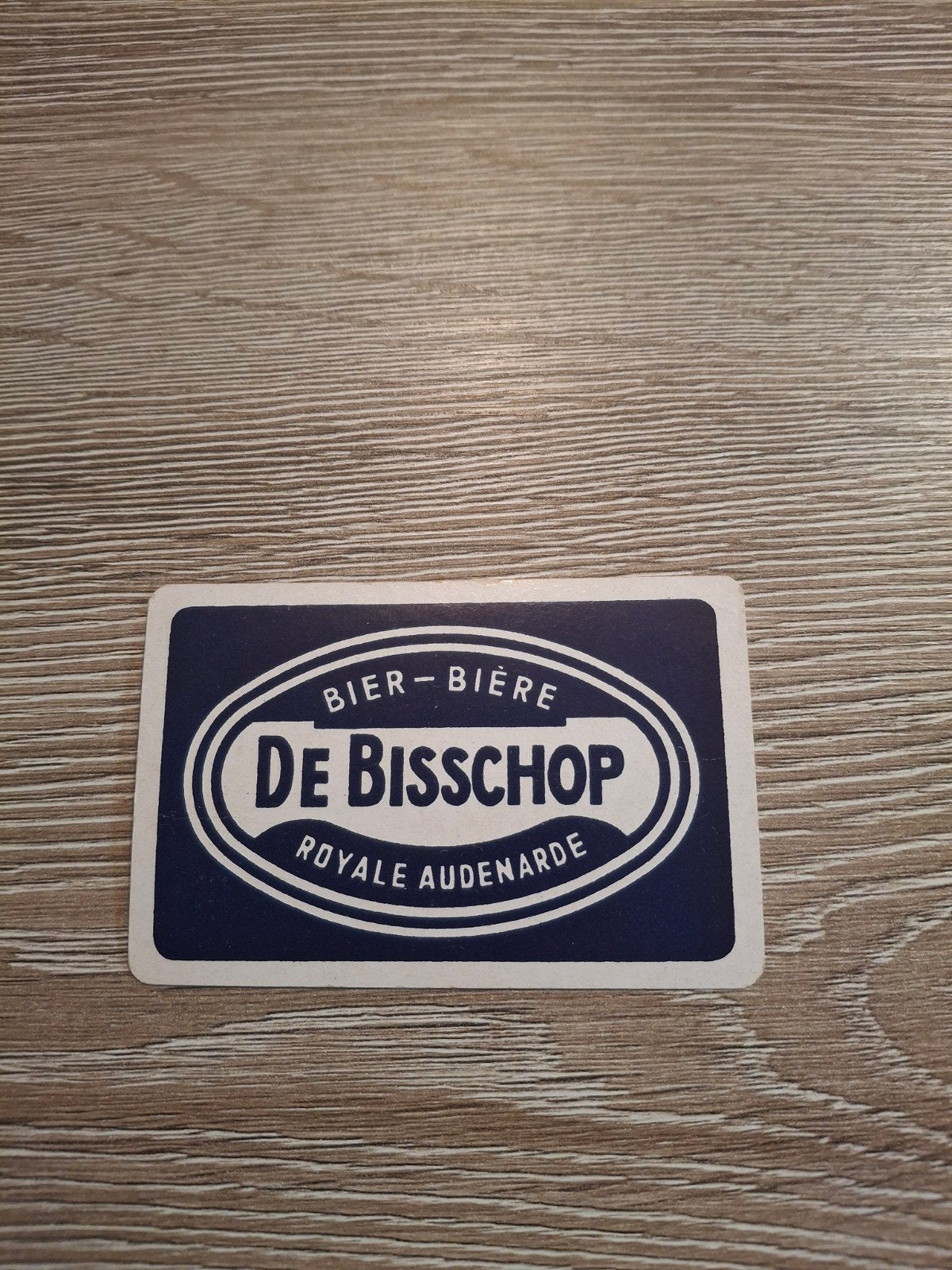 oude speelkaart de bisschop oudenaarde, Verzamelen, Speelkaarten, Jokers en Kwartetten, Ophalen of Verzenden