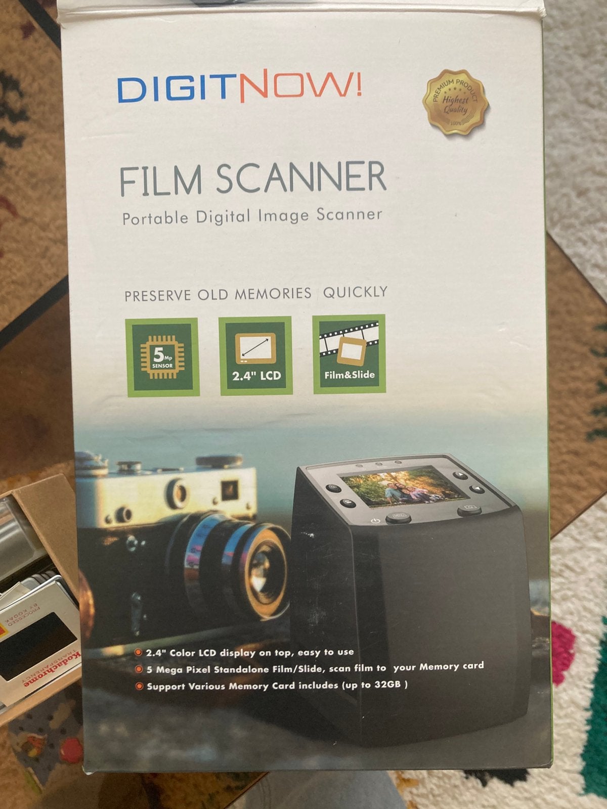 Portable digital image scanner, Informatique & Logiciels, Scanners, Enlèvement, Comme neuf