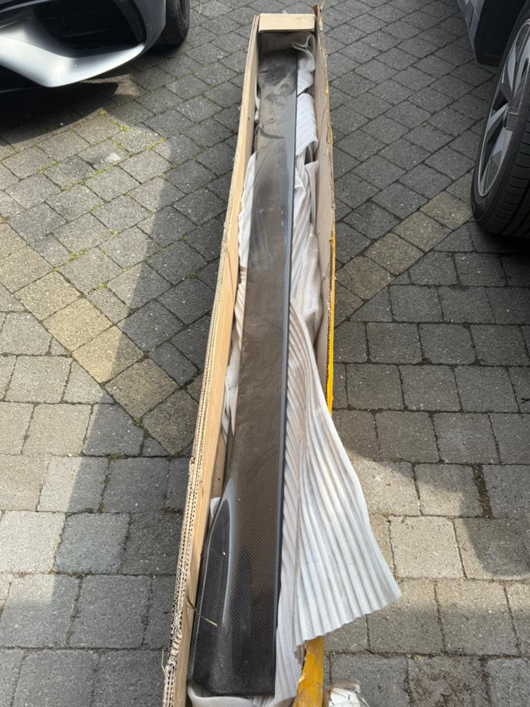 Carbon sideskirts bmw m6 en 6 reeks, Ophalen, Zo goed als nieuw