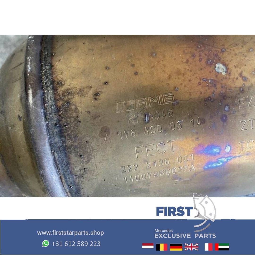 W176 A KLASSE A45 CLA45 GLA45 AMG KATALYSATOR A1764900314 or, Utilisé, -, -, Enlèvement ou Envoi