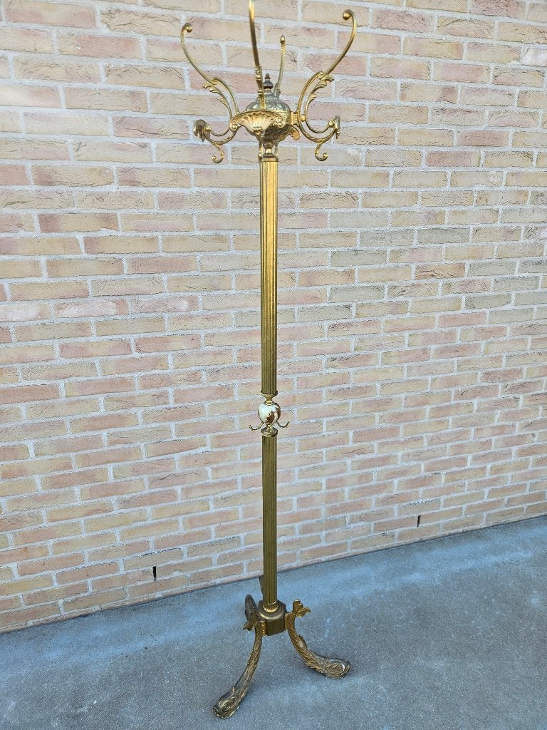 Kapstok met marmer, ateliergips, houten beelden enz antiekm., Overige onderwerpen, 1 meter - 2 meter, Europa, Modern