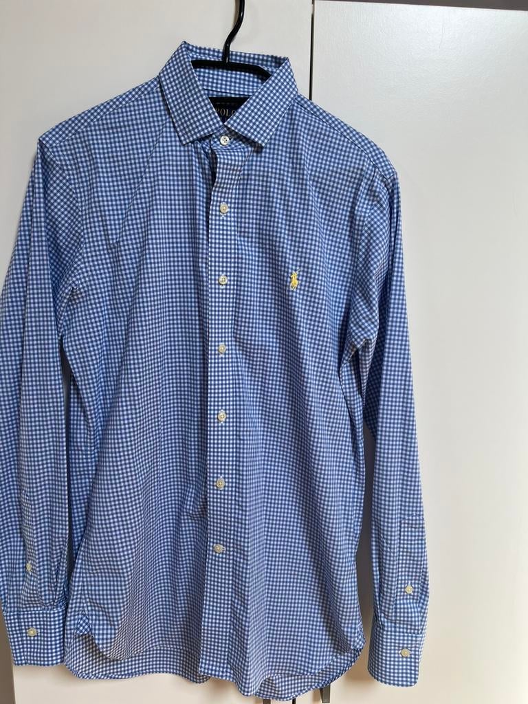 Nieuw geruit hemd van RALPH LAUREN, Ophalen of Verzenden, Nieuw, Blauw