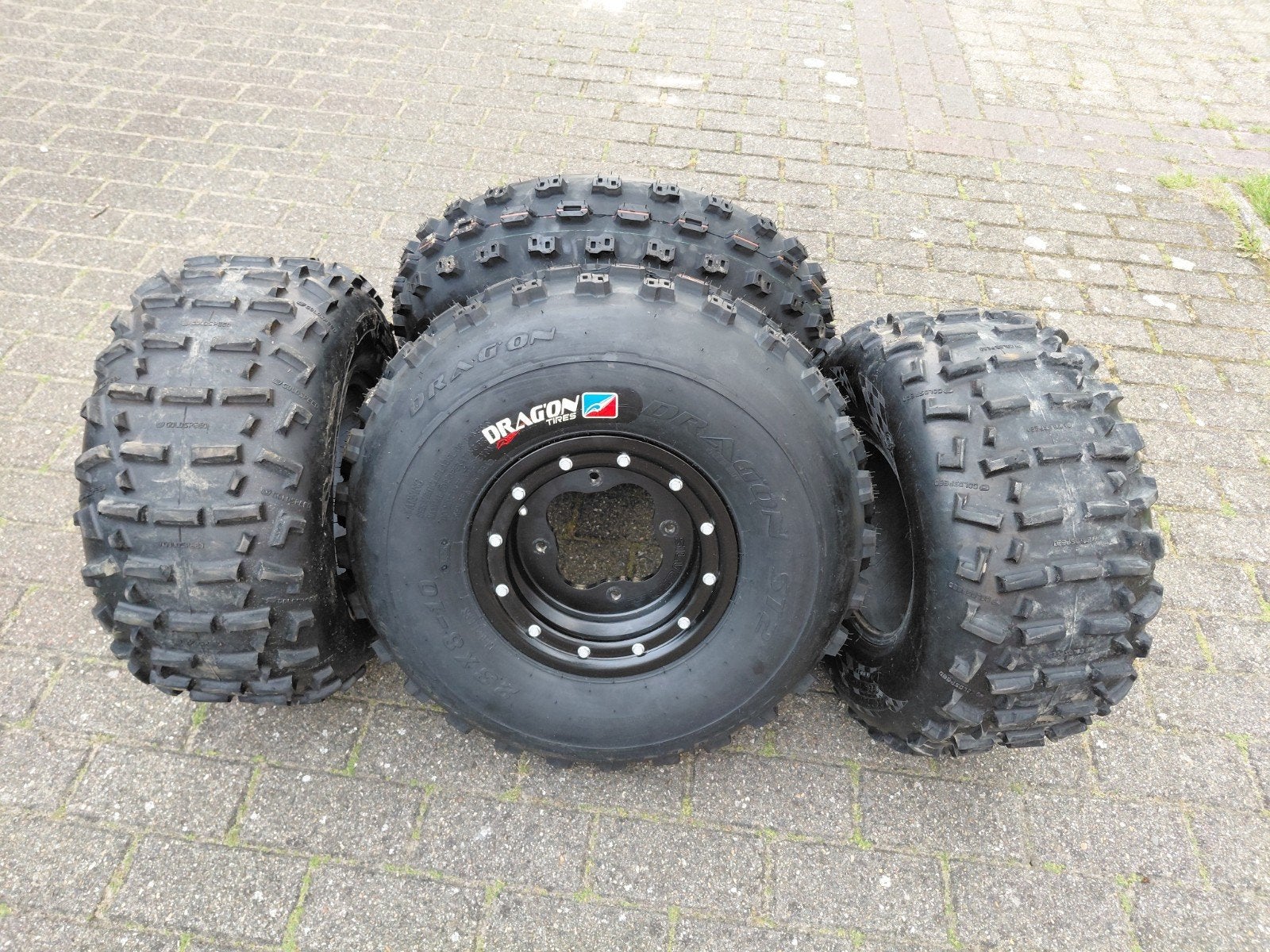 Quad banden (zand setje), Verzenden