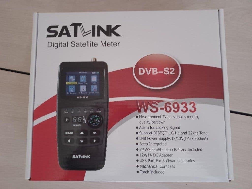 Digital Satellite Meter voor uitrichten satellietschotel, Audio, Tv en Foto, Professionele apparaten, Ophalen, Zo goed als nieuw