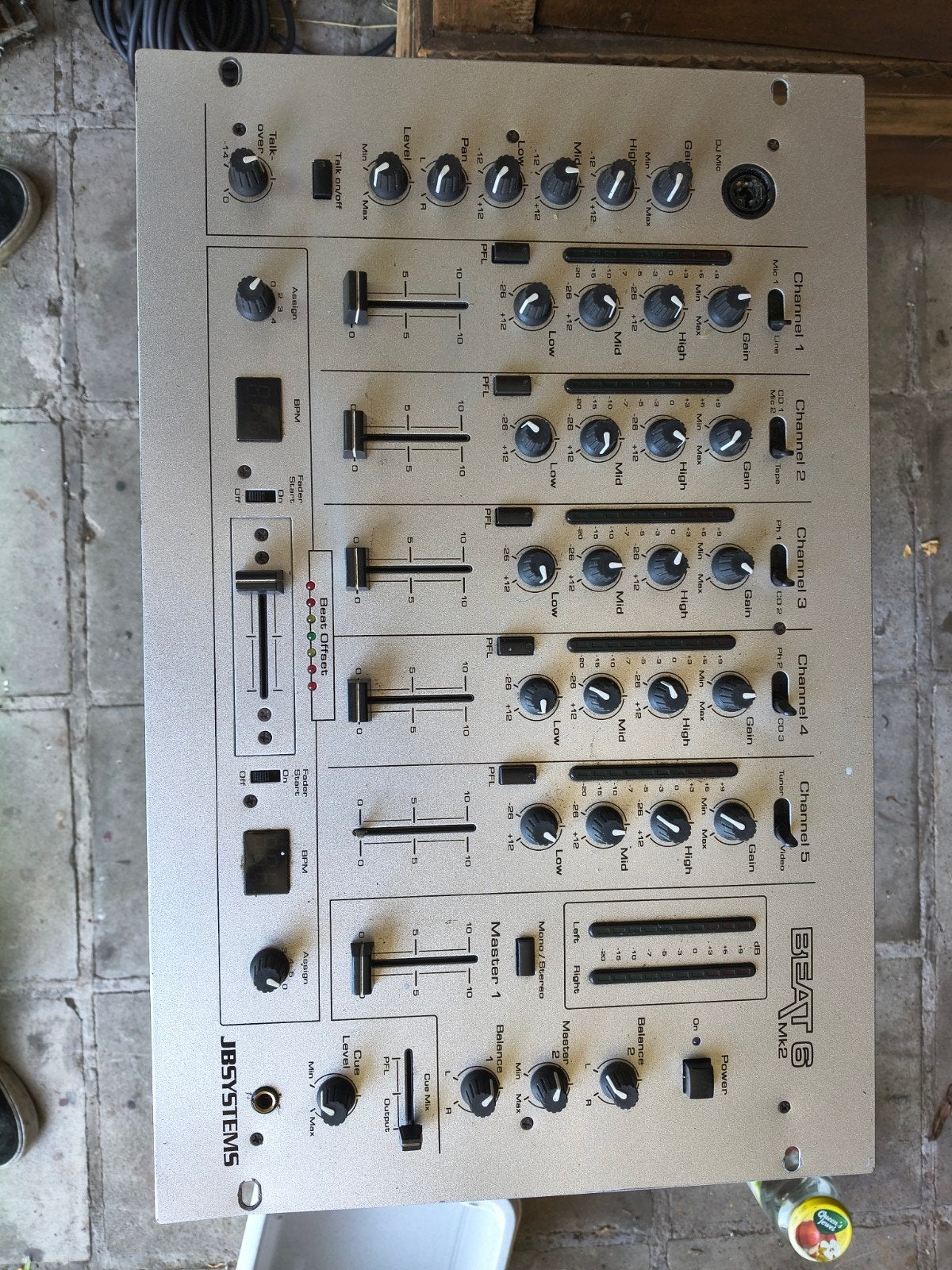 JBL Beat 6 MK2 DJ mengpaneel, Ophalen of Verzenden