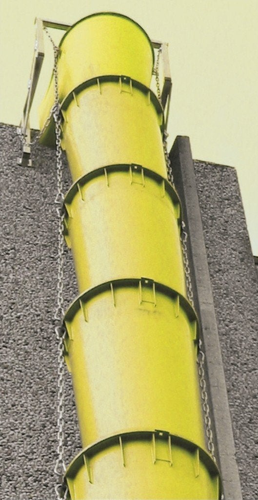 Stortkoker huren, Ophalen