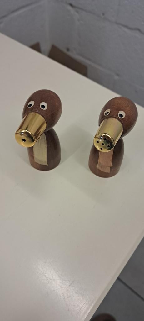 Vintage Peper en zout stel  Noorse  design, Ophalen of Verzenden