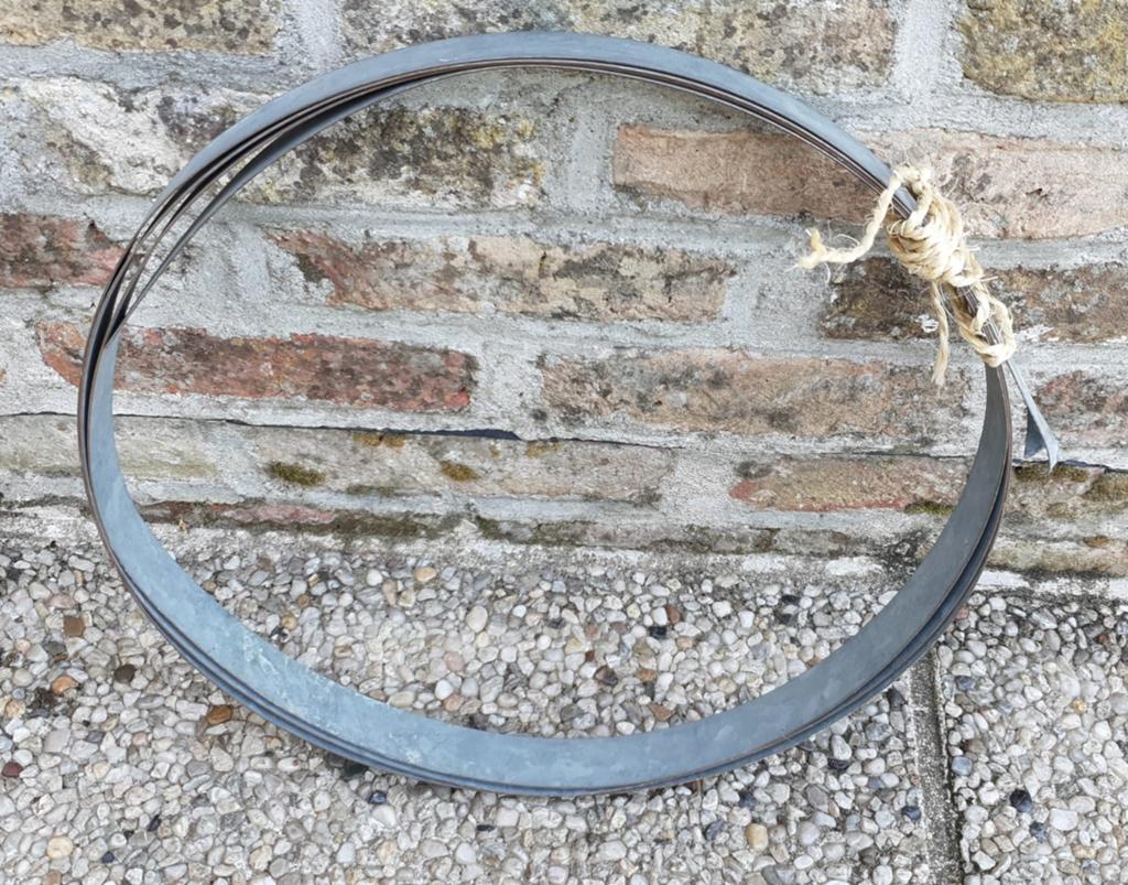 Bandijzer / Staalband 3,56m x 3cm x 1mm, Doe-het-zelf en Bouw, Ophalen of Verzenden, Gebruikt, IJzer