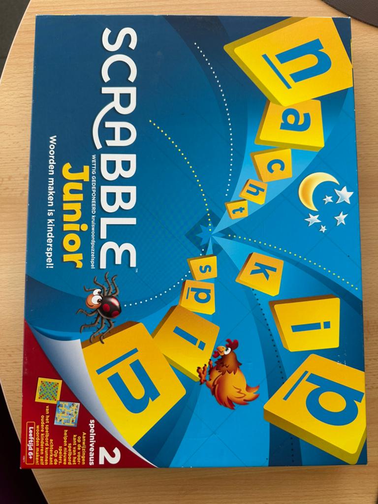 Scrabble junior, Ophalen, Zo goed als nieuw