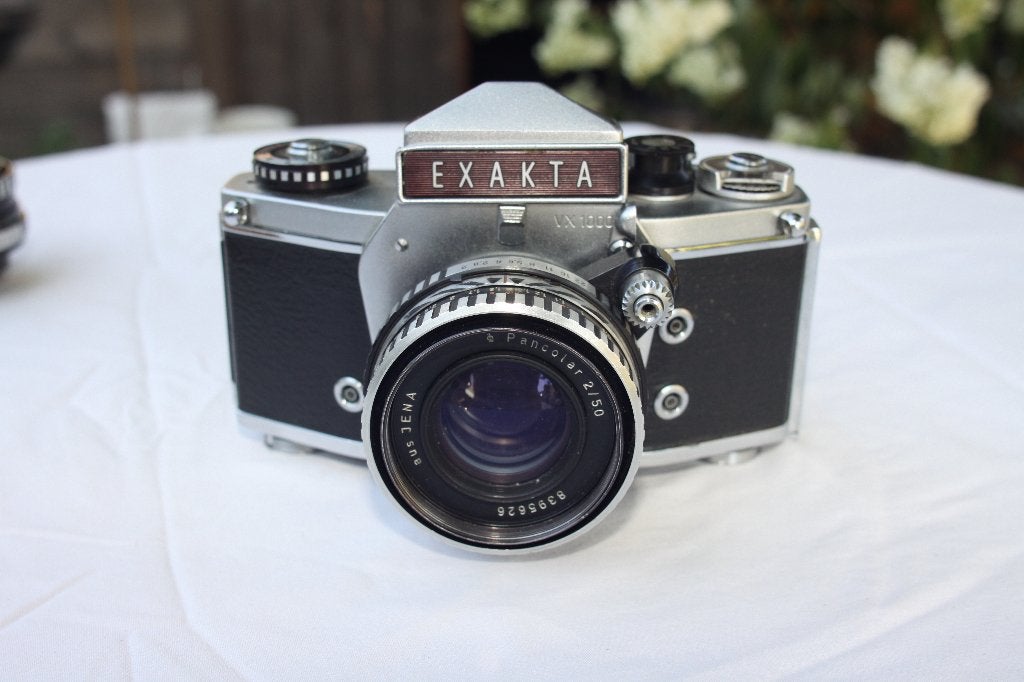 Exakta VX1000 spiegelfeflex in goede staat, TV, Hi-fi & Vidéo, Appareils photo analogiques, Enlèvement, Utilisé, Reflex miroir