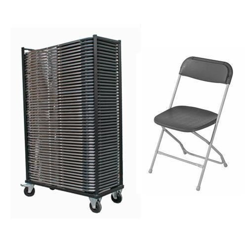AANBIEDING 50 Klapstoelen met transportkar, Hobby en Vrije tijd, Ophalen of Verzenden, Nieuw