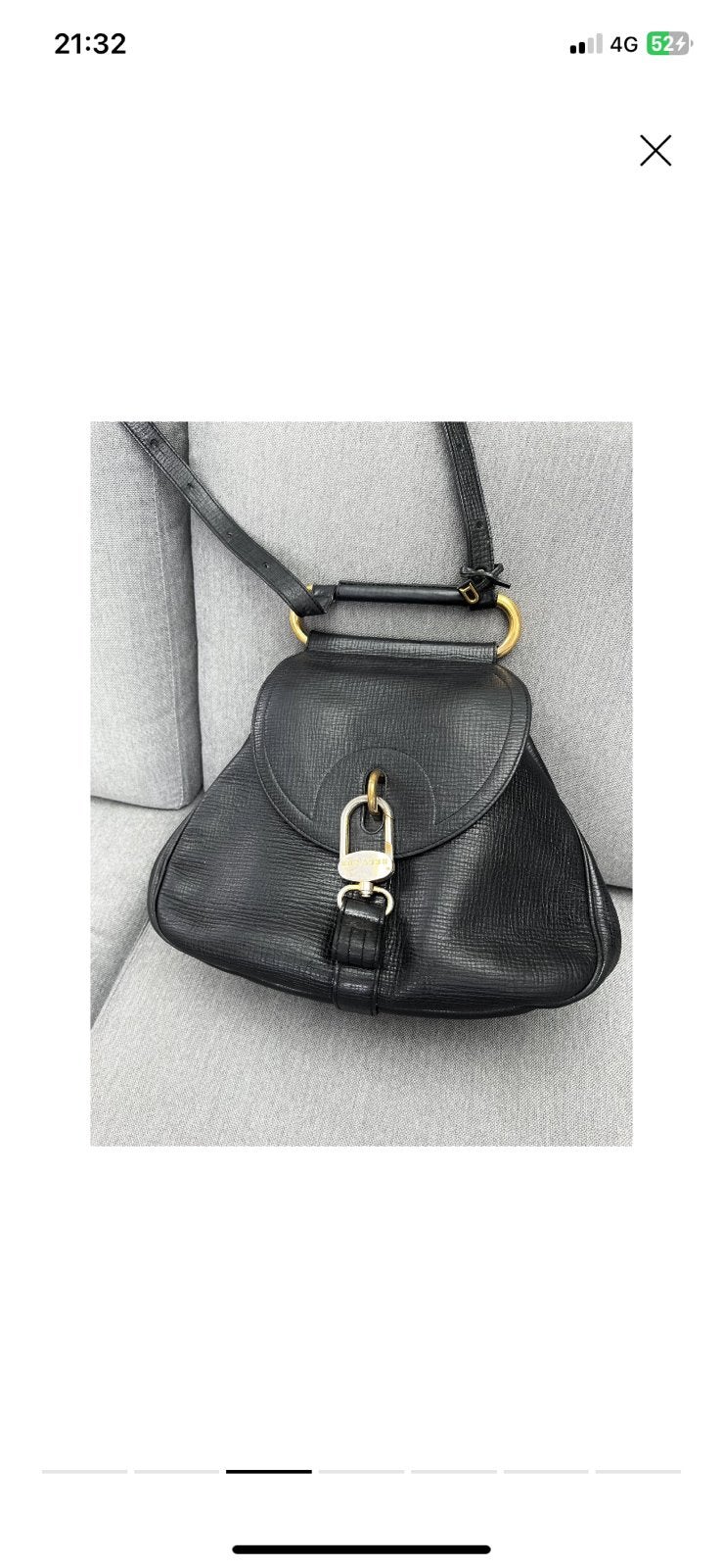 Magnifique cerceau Delvaux modèle vintage années 90, Autres marques, Cuir, Enlèvement ou Envoi, Comme neuf