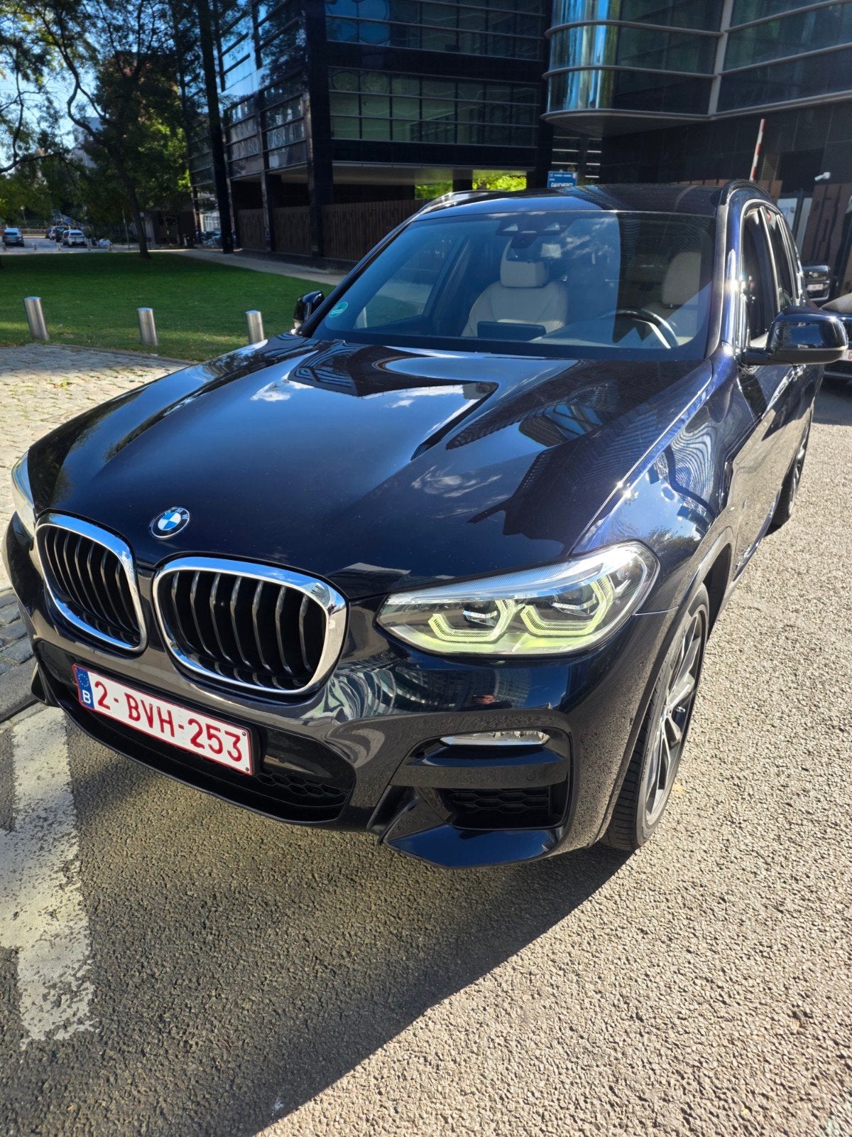 bmw x3 2018 pack M xdrive 20d, Autos, Achat, Bleu, Diesel, Particulier