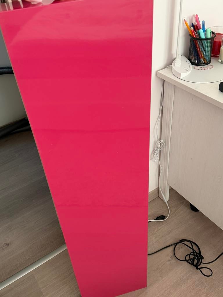LACK   2 Wandplank, roze 110x26 cm, Huis en Inrichting, Ophalen