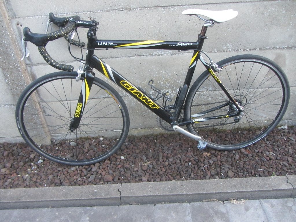 koersfiets giant, Enlèvement, Giant