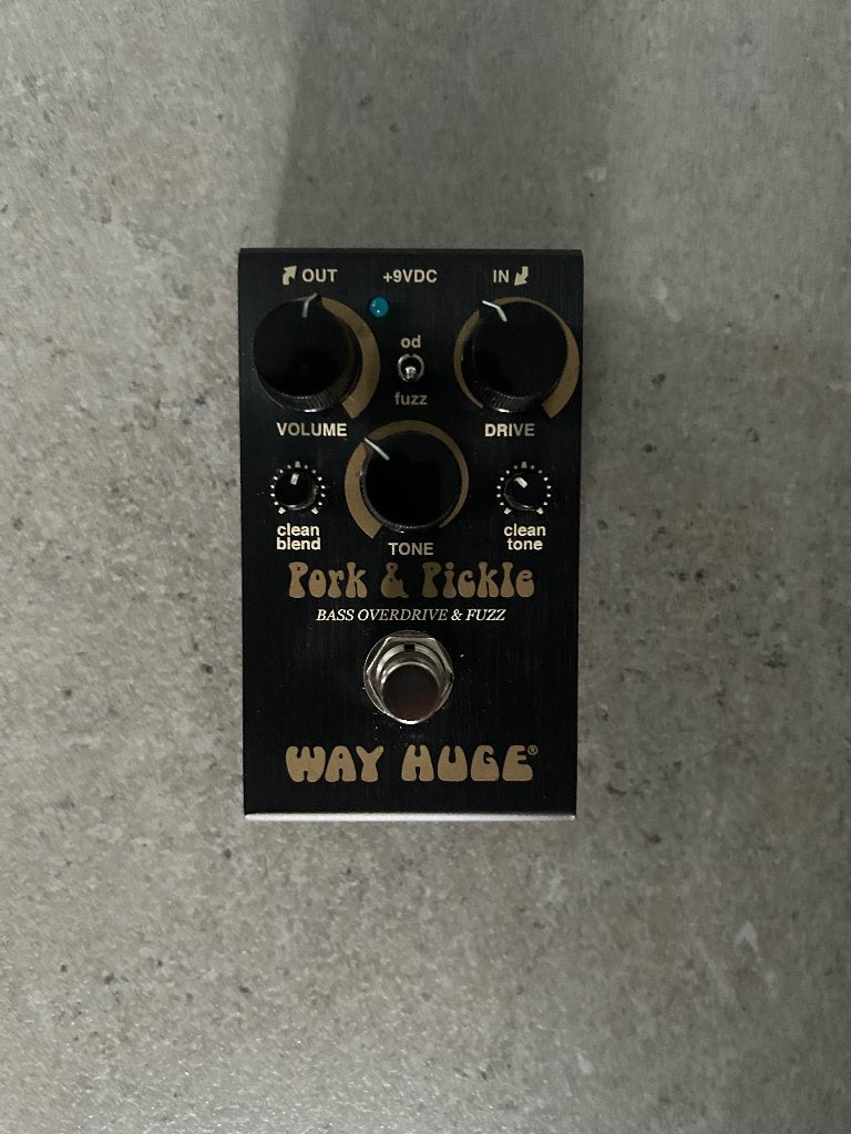Way Huge Pork & Pickle Bass, Muziek en Instrumenten, Effecten, Ophalen of Verzenden, Zo goed als nieuw, Distortion, Overdrive of Fuzz