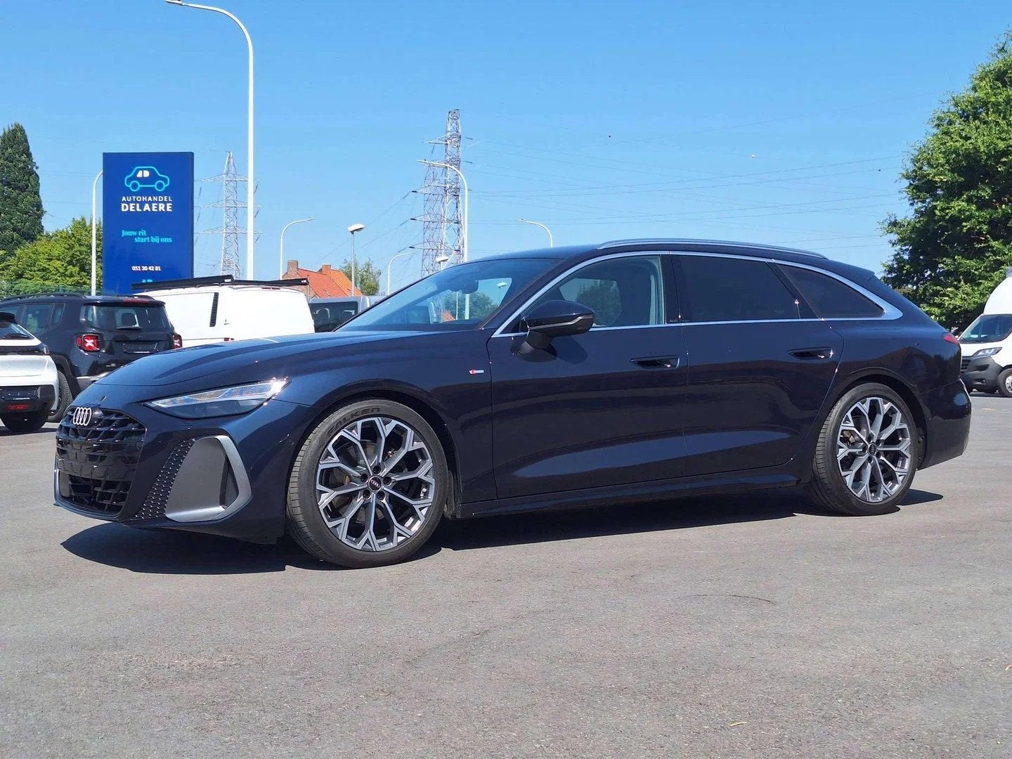 Audi A6 Avant 2.0 TFSI S tronic S line Matrix LED 360camer, Automaat, Traction-control, Gebruikt, Zwart