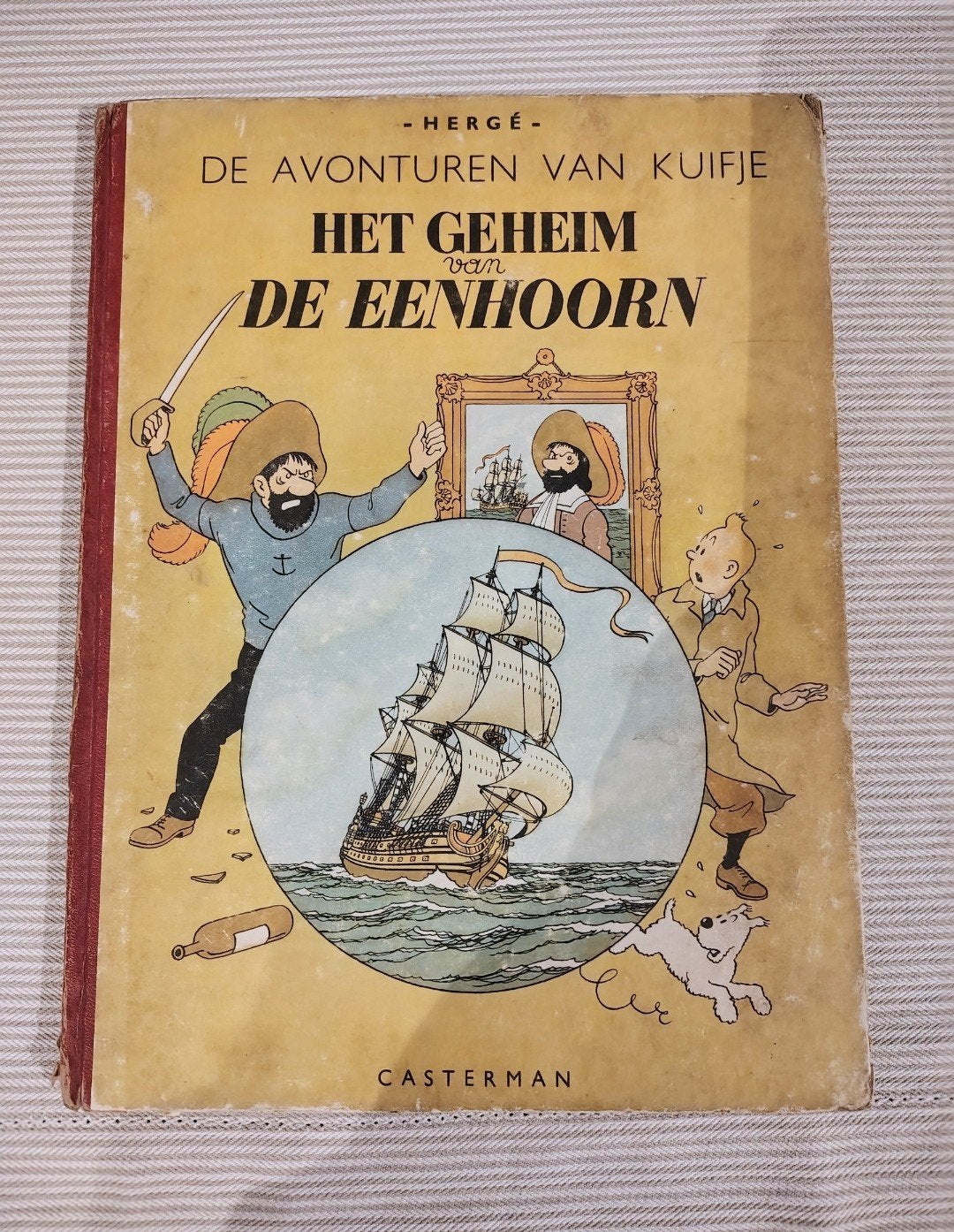 Le livre vintage de Tintin (1947), Enlèvement ou Envoi