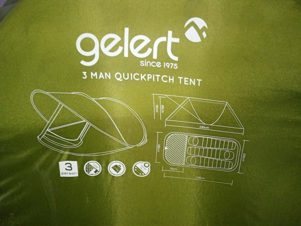 tente, Caravanes & Camping, Enlèvement, Comme neuf