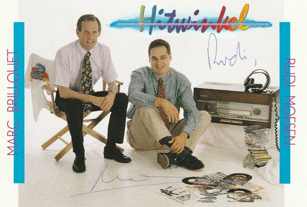 Hitwinkel : M. Brillouet - R. Moesen + handtekeningen - 1996, Ophalen of Verzenden, Zo goed als nieuw, Foto of Kaart, Gesigneerd