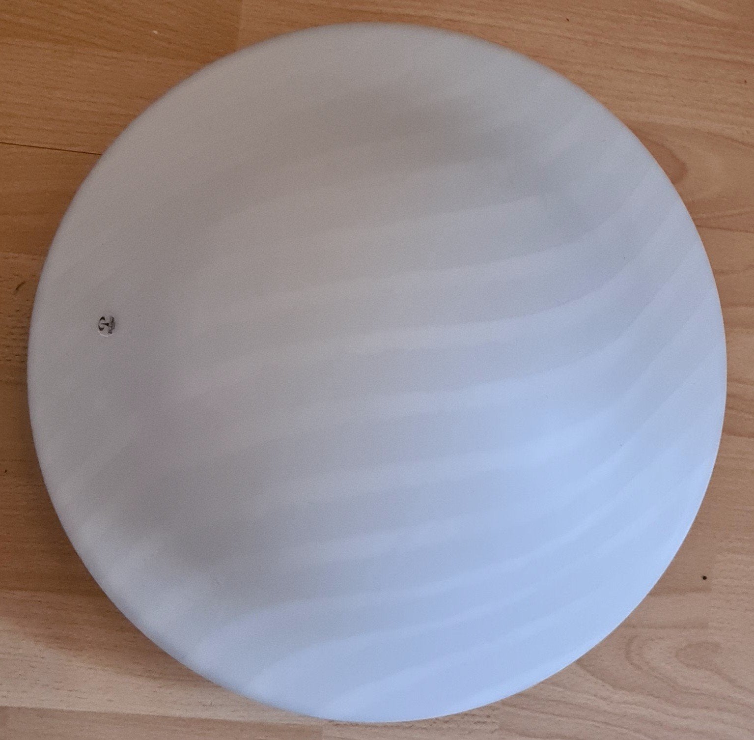 Peill & Putzler Vintage wand-/plafondlamp — opaline glas, Ophalen